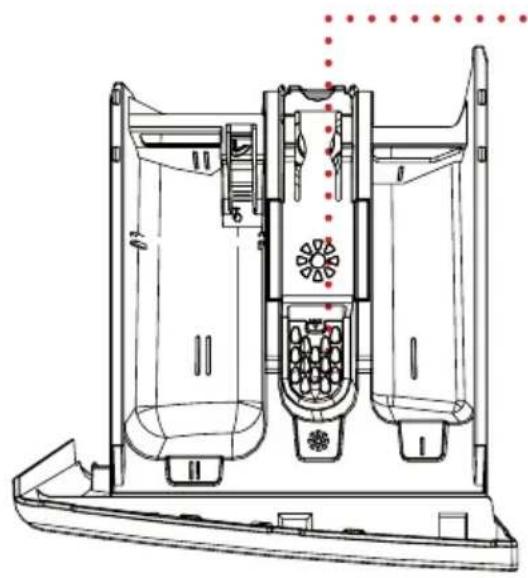 VESTEL CKA-XXL 9614 TE - Main wash detergent compartment: - 2