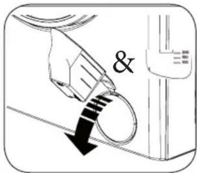 VESTEL CKA-XXL 9614 TE - Pump filter maintenance and cleaning - 1
