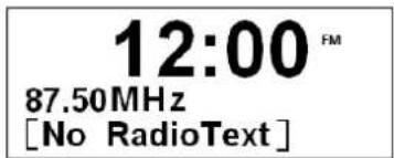 12:00 FM 87.50MHz [No RadioText]