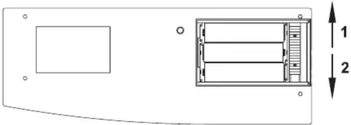 EQ-3 HM-RC-19-B - Wechseln der Beschriftungskarten - 1