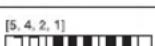CASIO LK-46 - Tabelle der gegriffenen Akkorde - 64