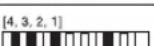 CASIO LK-46 - Tabelle der gegriffenen Akkorde - 55