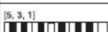 CASIO LK-46 - Tabelle der gegriffenen Akkorde - 52