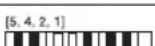 CASIO LK-46 - Tabelle der gegriffenen Akkorde - 57
