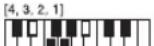 CASIO LK-46 - Tabelle der gegriffenen Akkorde - 27