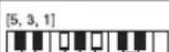 CASIO LK-46 - Tabelle der gegriffenen Akkorde - 39