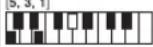 CASIO LK-46 - Tabelle der gegriffenen Akkorde - 3