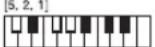 CASIO LK-46 - Tabelle der gegriffenen Akkorde - 11
