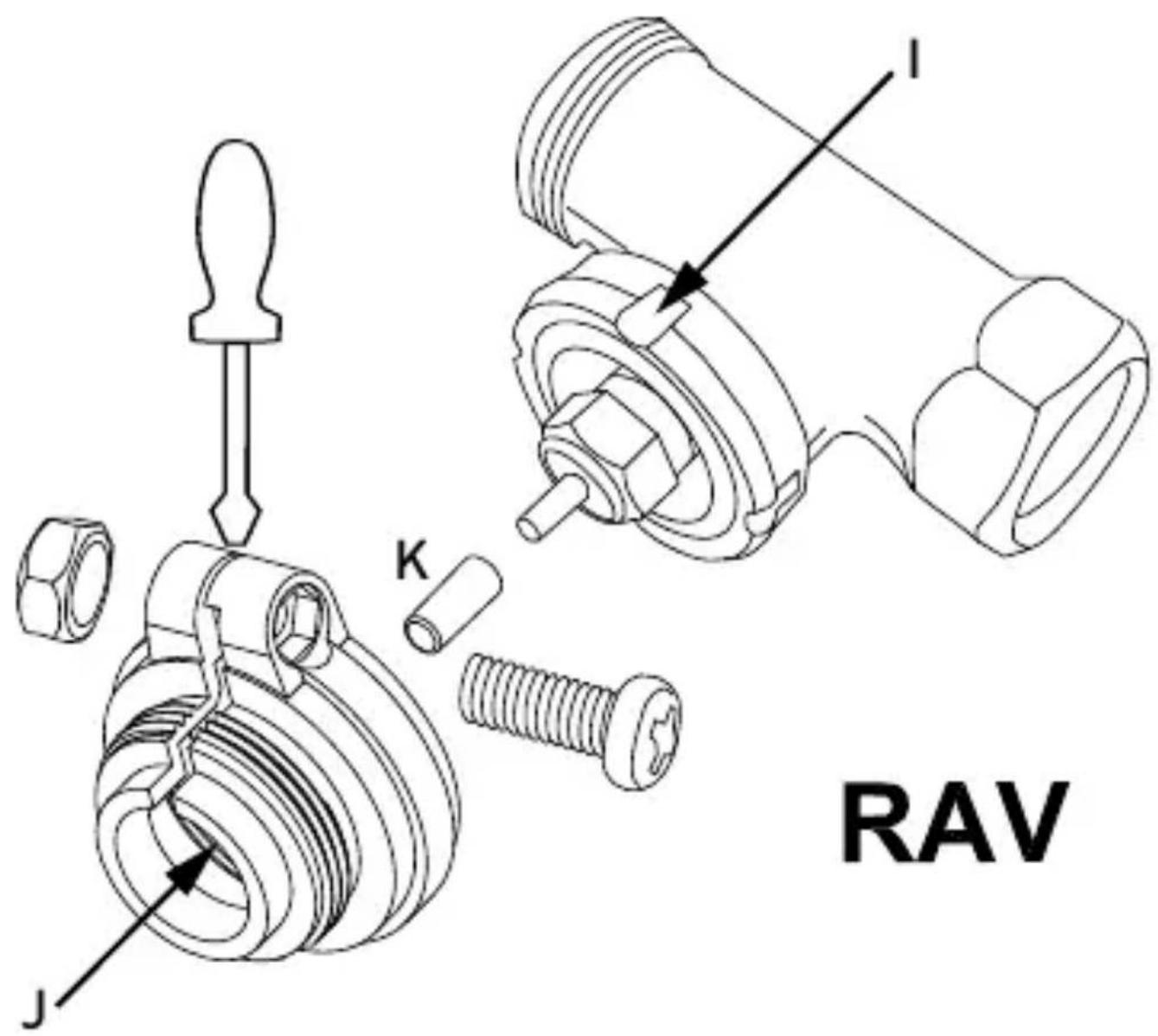EQ-3 BC-RT-TRX-CyG-4 - Adapter für Danfoss - 4