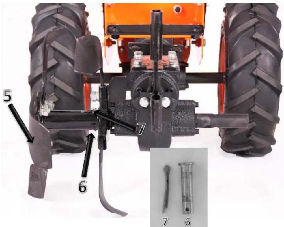 Fuxtec AF200 - Zusammenbauanleitung für die FUXTEC Ackerfräse AF200 - 4