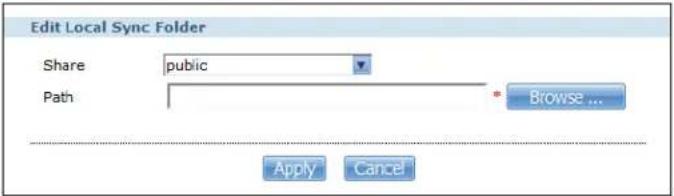 ZYXEL NAS540-8T - Account Setting Add Screen - 2