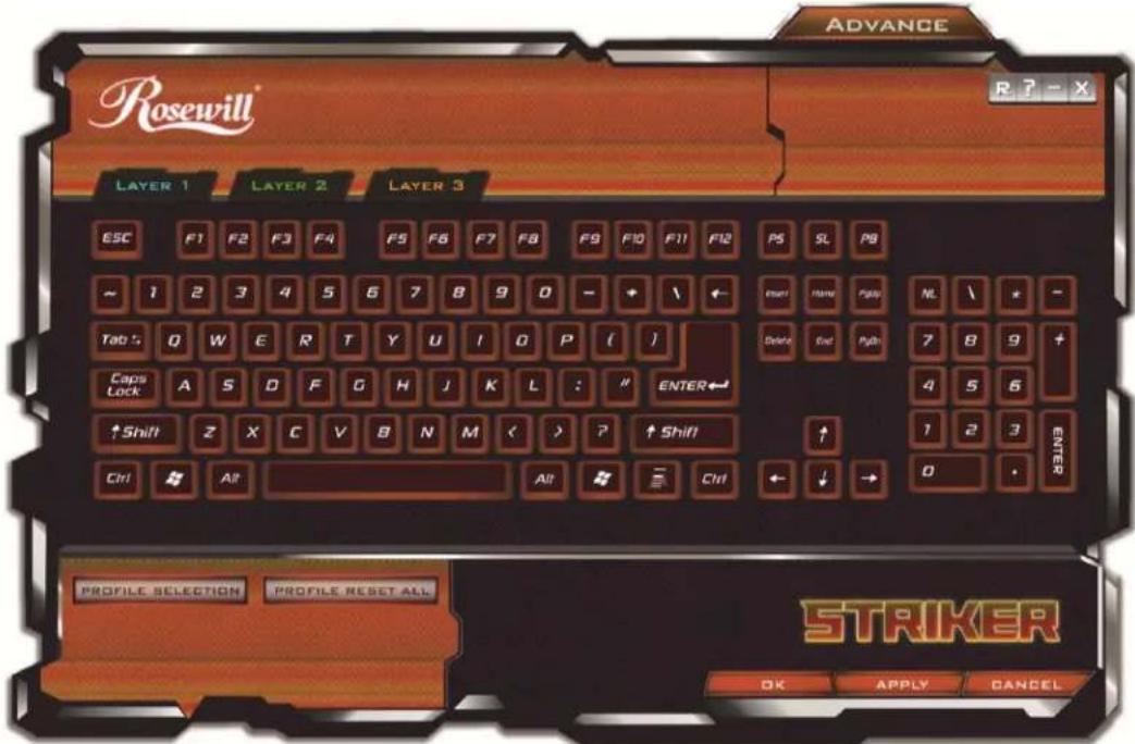 Rosewill RK-6000 - APPLICATION USER INTERFACE (UI) OVERVIEW - 1