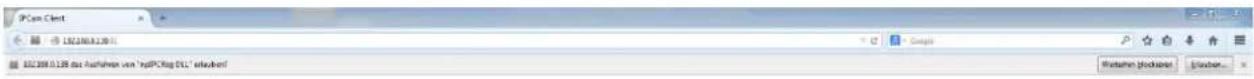 PCam Client File Client: 102.08.0.20 File Client: 102.08.0.20 da Aufholen von "HPCPing DLL" elektrif Save in place