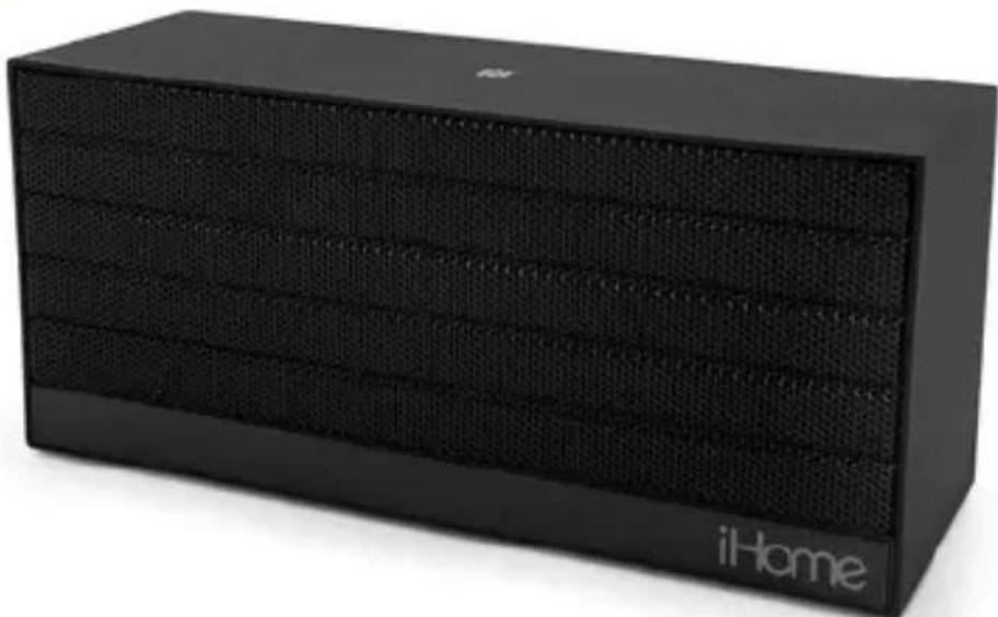 IHOME IBN27 - Wireless Rechargeable Stereo Speaker - 1