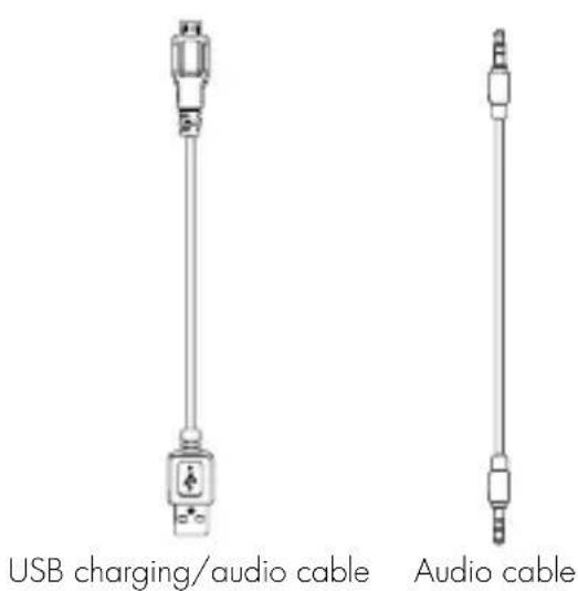 USB charging/audio cable Audio cable
