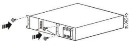 Technical diagram of a device with labeled ports and directional arrows indicating flow or movement