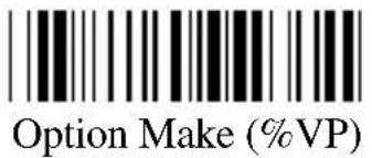 Unitech MS120 - Function Code for MAC - 26
