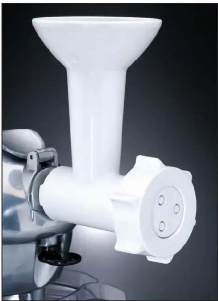 Gastroback 98100 - Bedienungsanleitung Pastaaufsatz Zubehör Design Küchenmaschine Advanced - 1