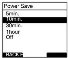 OLYMPUS DS-5000ID - Energiesparmodus Einstellung (Power Save) - 1