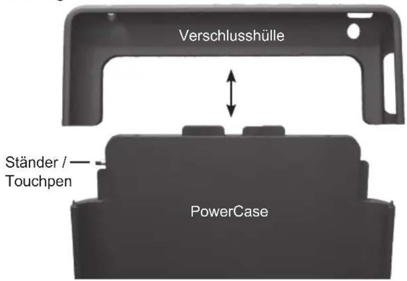 Wentronic Powercase for iPad 2 - Montage: - 1