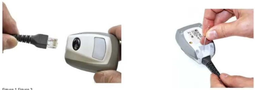Code Corporation CR1000 - - Attaching and Detaching a Cable - 1