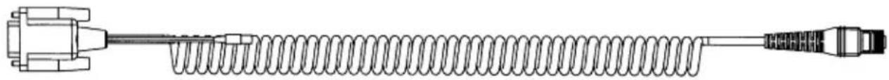 Code Corporation CR1000 - - RS232 Cable Example with Pinouts - 1