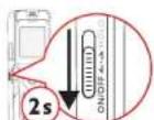 PHILIPS Voice Tracer DVT1400 - Quick start guide - 16