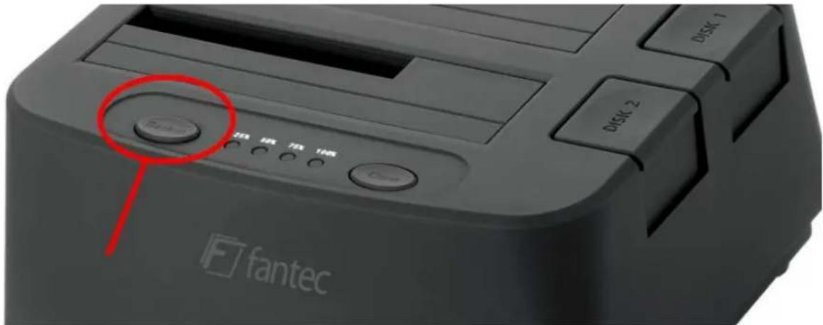 F fantec 75% 80% 70% 100% DISK 2 DISK 1