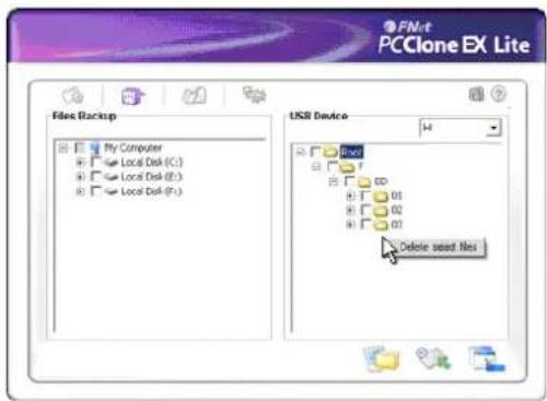 Fantec HDD-Sneaker - Löschen Sie das Dateibackup - 1
