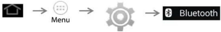 GOCLEVER Quantum 500 Lite - Turn on Bluetooth or set the phone as available for detection - 1