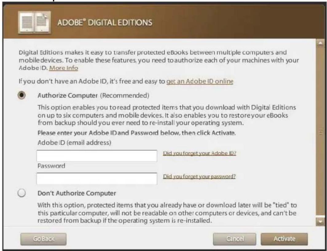 Odys Connect 7 Pro - DRM-geschützte E-Books mit Adobe Digital Edition herunterladen - 4