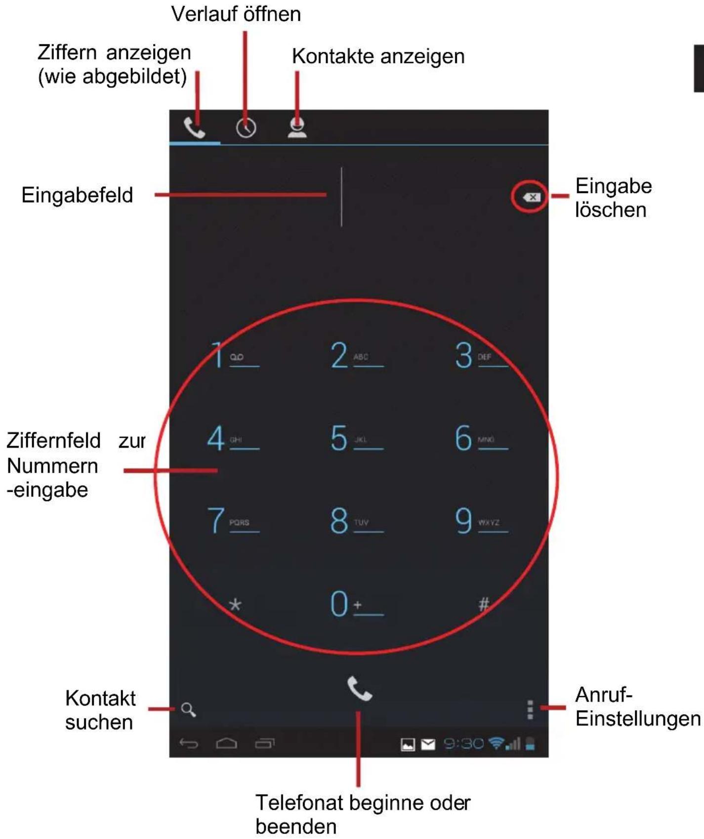 Odys Connect 7 Pro - Telefonieren - 1