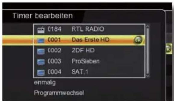 Telestar TD 2530 HD - Timer Aufnahme - 3