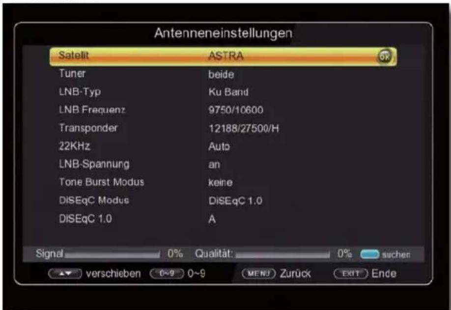 Telestar TD 2530 HD - Suchlauf - 1