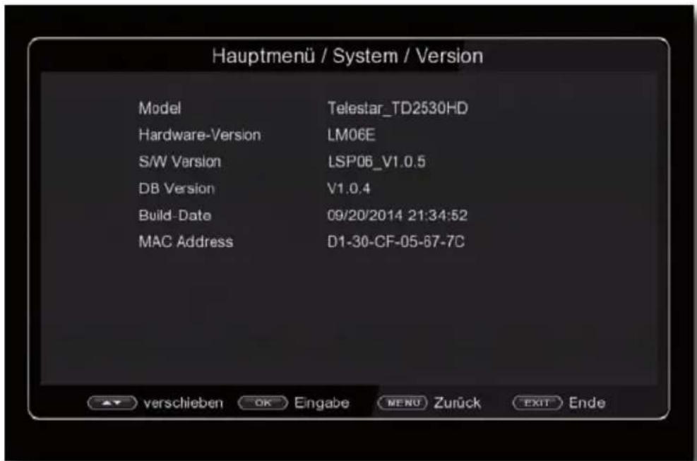 Telestar TD 2530 HD - Version - 1