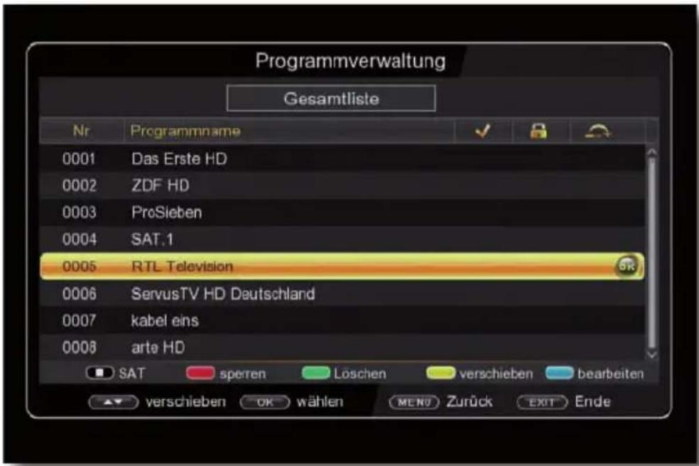 Telestar TD 2530 HD - AV Einstellungen - 1