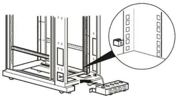 APC ISXT110MD1RI - Installieren der Rack PDU Erweiterung - 2