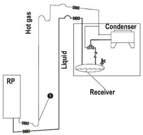 APC ACCD75207 - Air-cooled Piping Diagram - 1