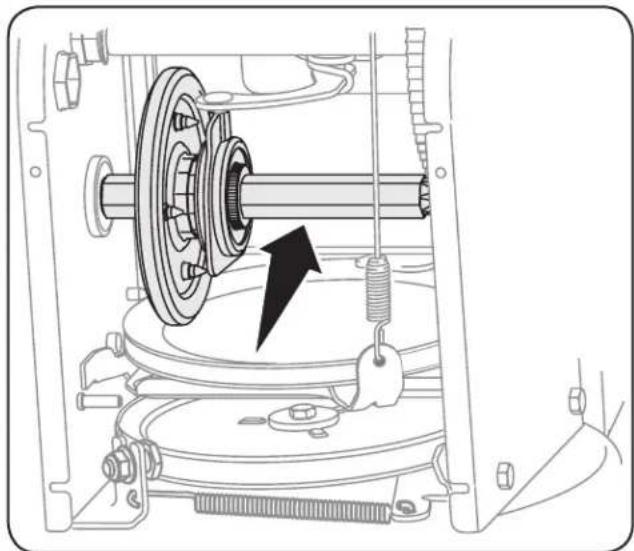 TROY-BILT Storm 2840 - Eje de engranaje - 1