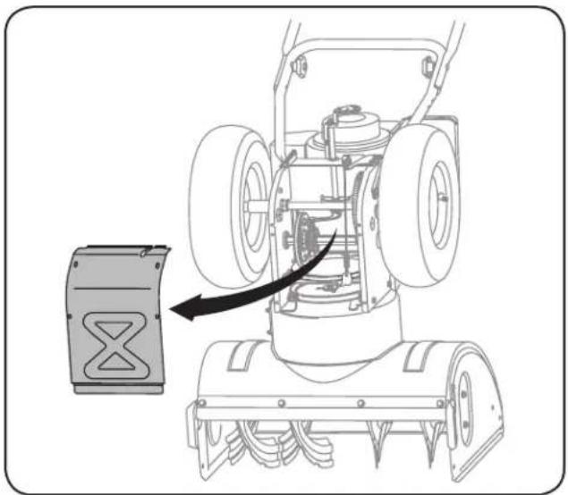 TROY-BILT Storm 2840 - Correa de la Barrena - 3