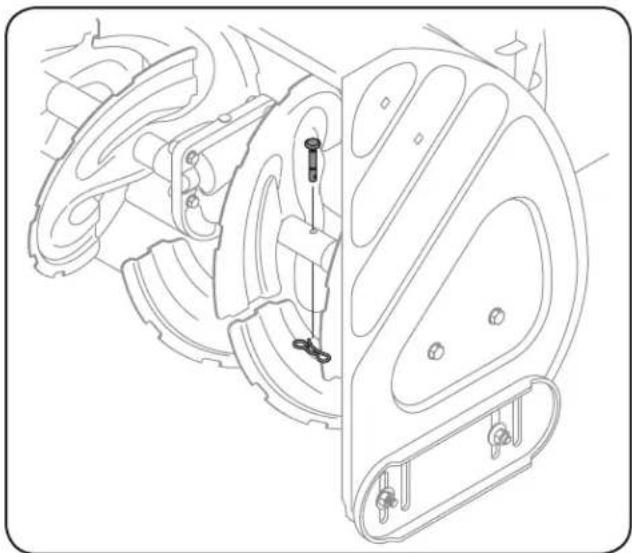 TROY-BILT Storm 2840 - Replacing Shear Pins - 3