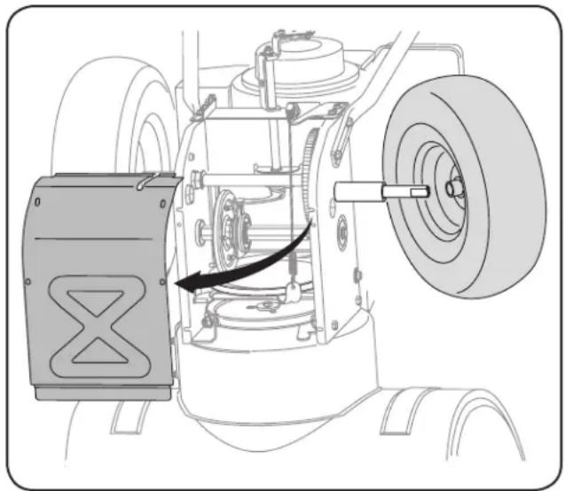 TROY-BILT Storm 2840 - Extracción de la Rueda de Fricción (Storm 2410, 2620 &amp; 2840) - 1