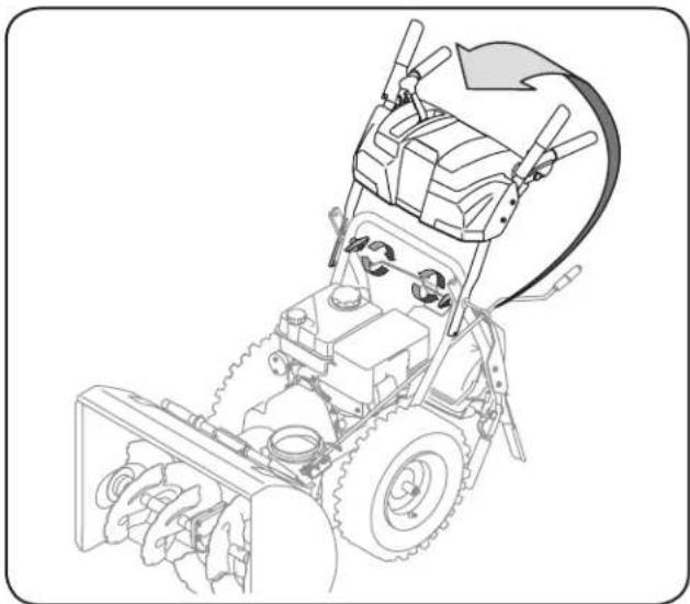 TROY-BILT Storm 2840 - Handle - 1