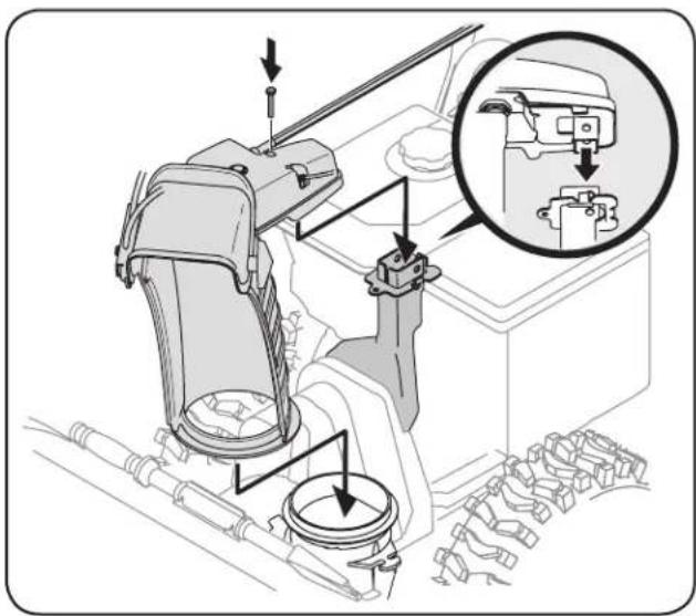 TROY-BILT Storm 2840 - Chute Assembly and Directional Control (Models 2620, 2840 and 3090XP) - 3
