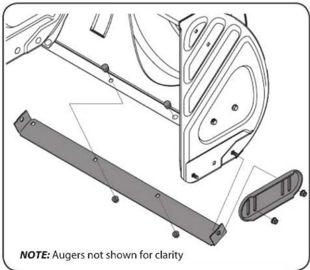 TROY-BILT Storm 2840 - Shave Plate and Skid Shoes - 1