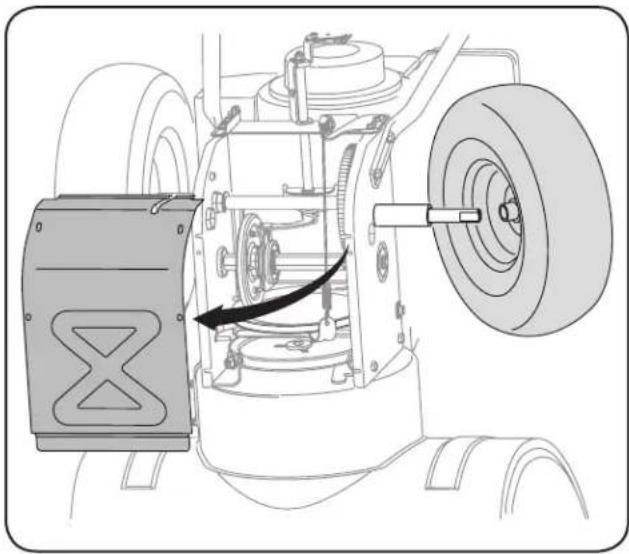 TROY-BILT Storm 2840 - Friction Wheel Removal (Models 2410, 2620 & 2840) - 1
