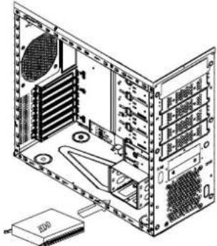 COOLER MASTER Centurion 534 +Plus - Change the Rear Fan - 2