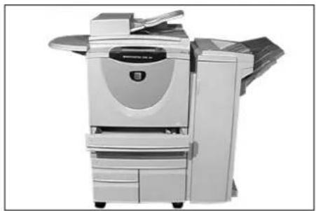 XEROX WorkCentre 5645V FRN - > Den betreffenden Behälter öffnen. HINWEIS: Die Behälter 1 und 2 können - 1