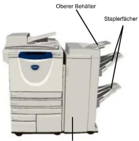 Oberer Behälter Staplerfächer