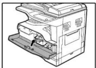 OLIVETTI d-COPIA 2001 - Close the front cover. - 1
